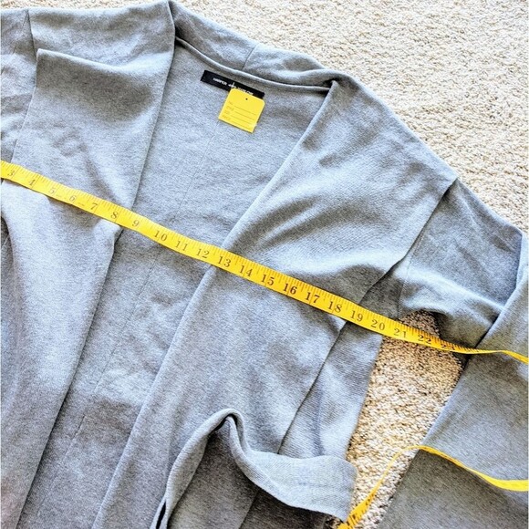 Harper Harlow Grey Coat Duster Cardigan NWT - Picture 9 of 14